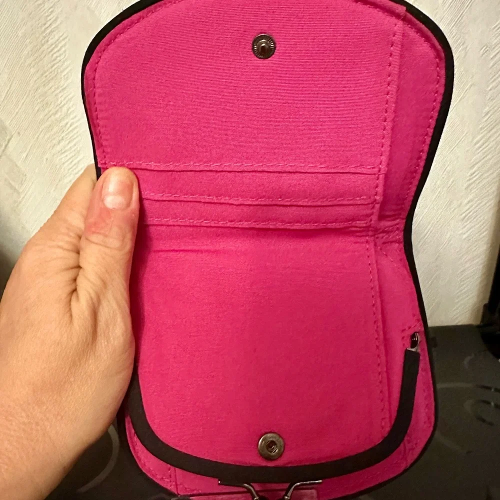 Vera Bradley Rose Harriet Kisslock Wallet. - Picture 7 of 7